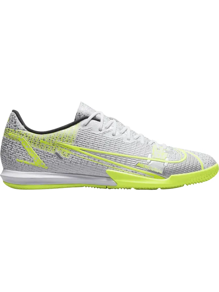 Кроссовки Nike Mercurial Vapor 14 Academy IC 'Metallic Silver Volt' — изображение 1 из 1, белый