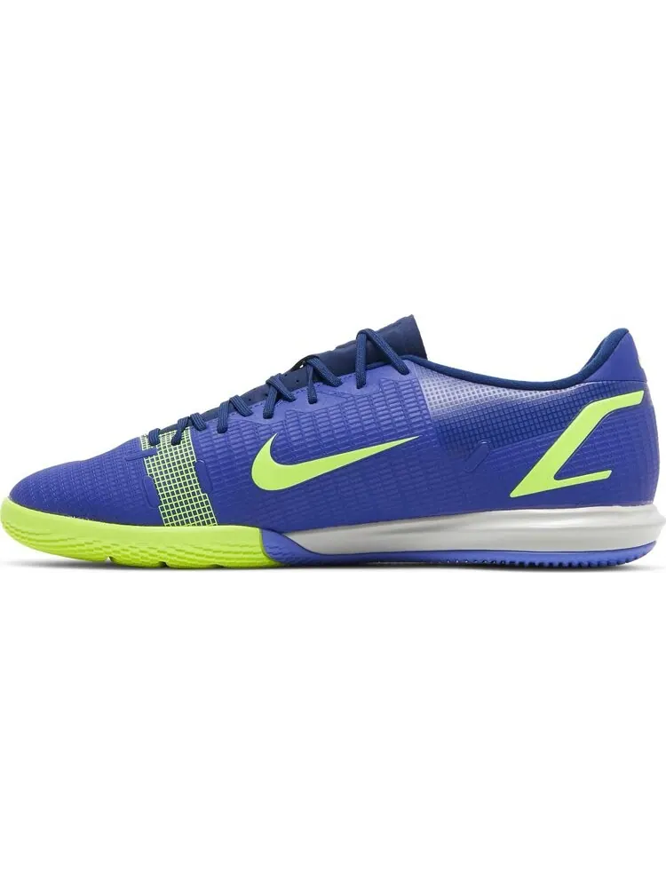Кроссовки Nike Mercurial Vapor 14 Academy IC 'Lapis Volt' — изображение 3 из 8, синий