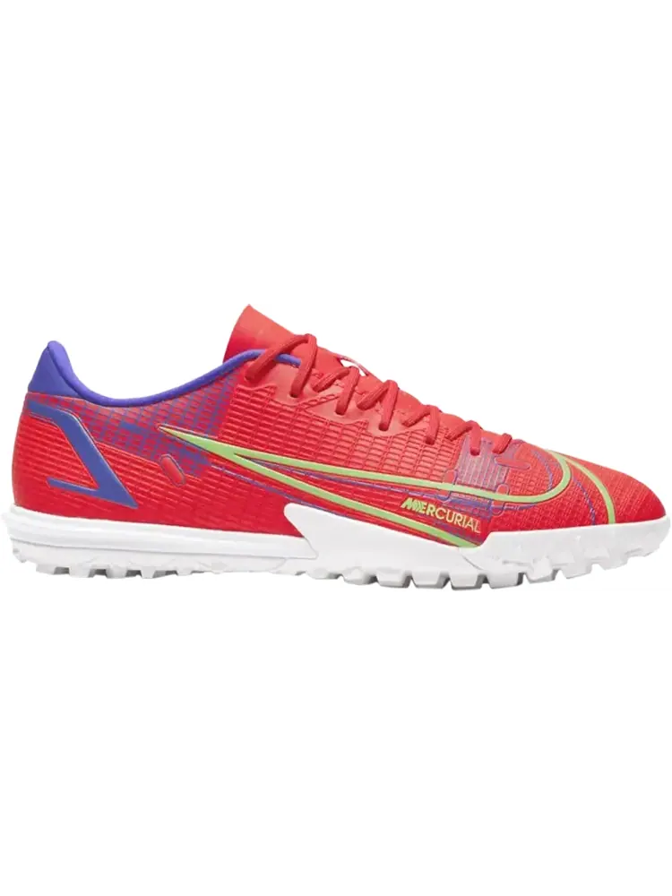 Кроссовки Nike Mercurial Vapor 14 Academy TF 'Bright Crimson Indigo Burst' — изображение 1 из 1, красный