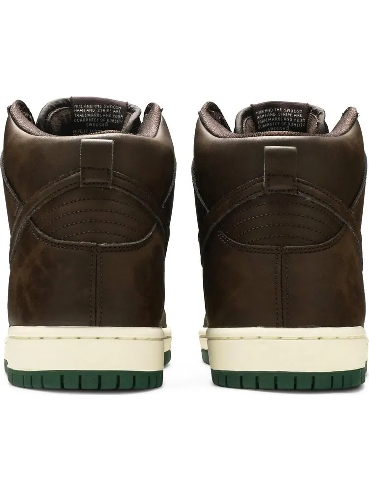 Кроссовки Nike Dunk High SB 'Baroque Brown' — изображение 6 из 8, коричневый