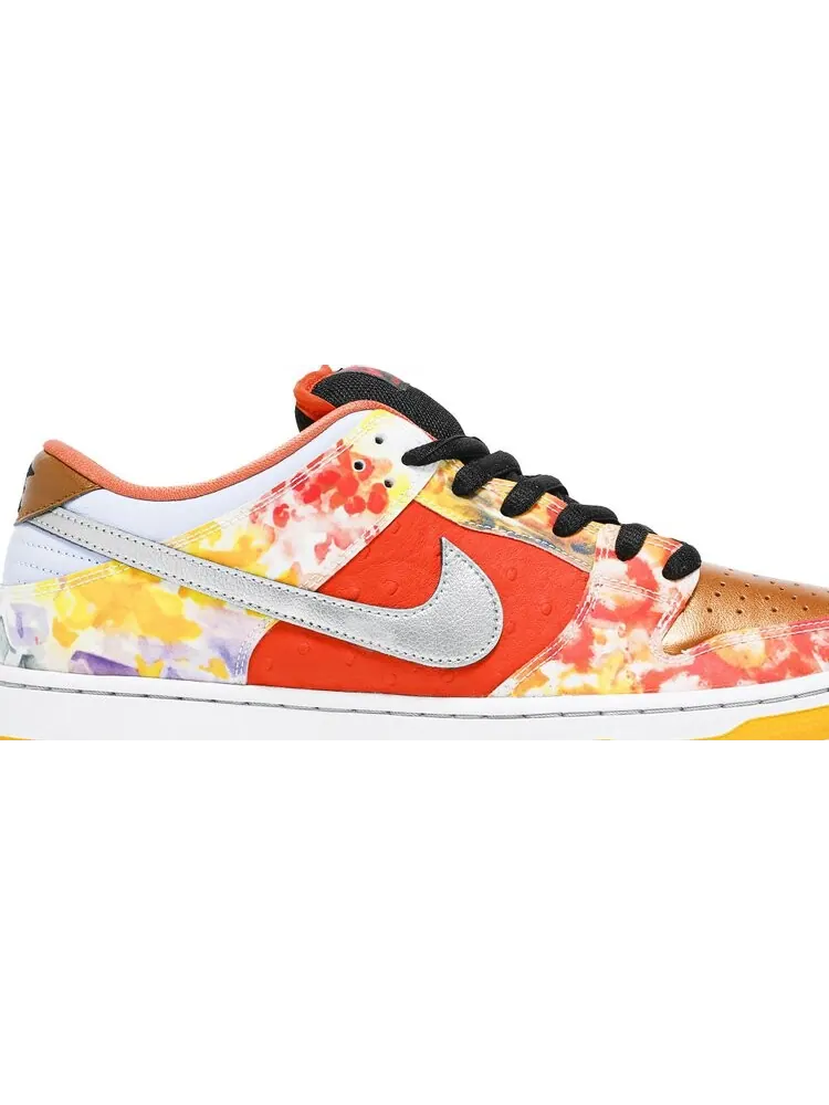 Кроссовки Nike Jason Deng x Dunk Low Pro SB 'Street Hawker' — изображение 2 из 8, мульти
