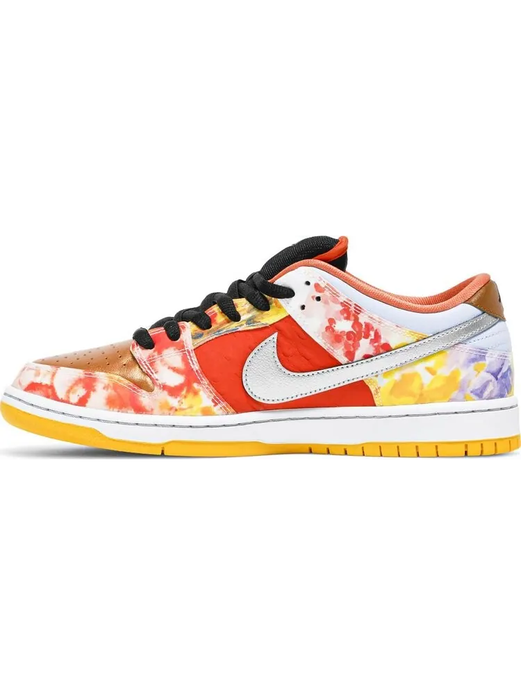 Кроссовки Nike Jason Deng x Dunk Low Pro SB 'Street Hawker' — изображение 3 из 8, мульти