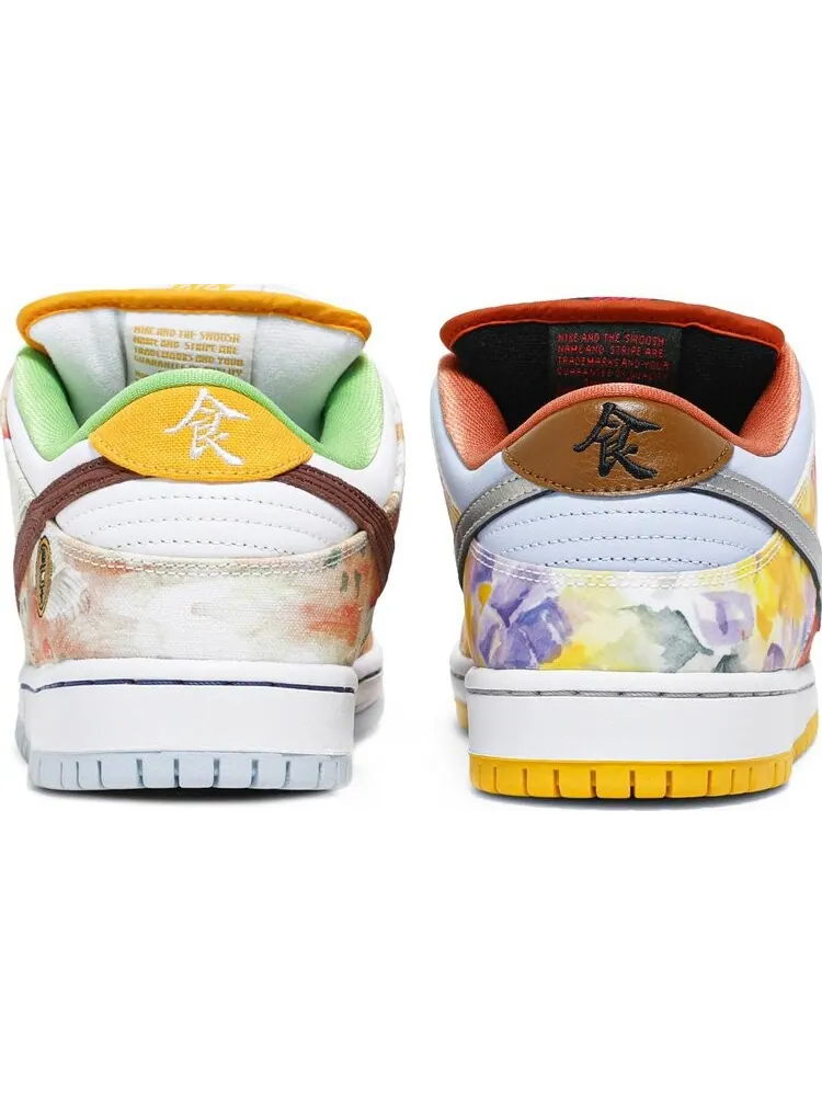Кроссовки Nike Jason Deng x Dunk Low Pro SB 'Street Hawker' — изображение 6 из 8, мульти
