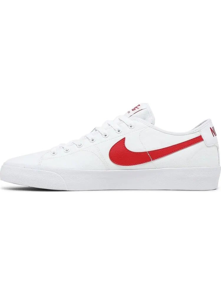Кроссовки Nike Blazer Court SB 'White University Red' — изображение 3 из 8, белый