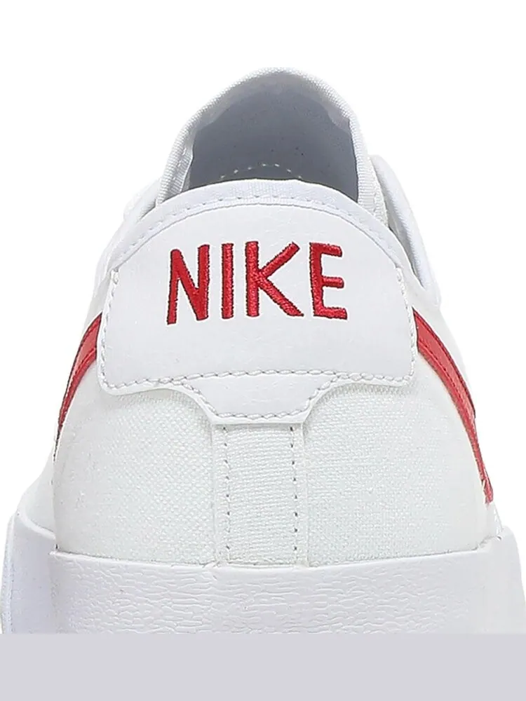 Кроссовки Nike Blazer Court SB 'White University Red' — изображение 7 из 8, белый