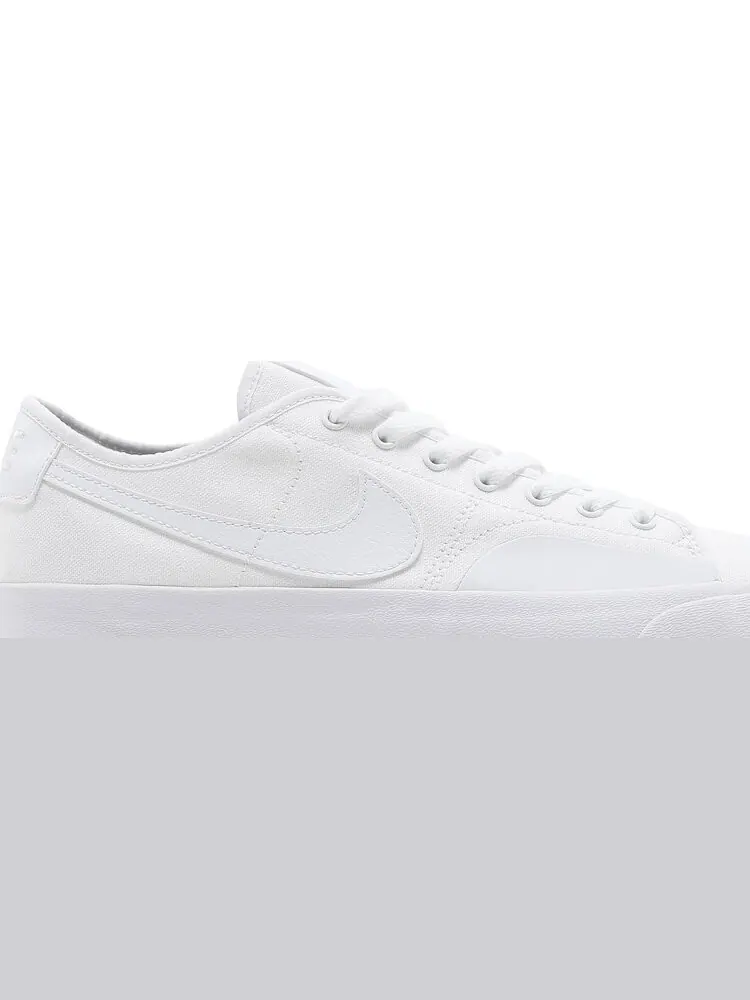 Кроссовки Nike Blazer Court SB 'Triple White' — изображение 2 из 8, белый