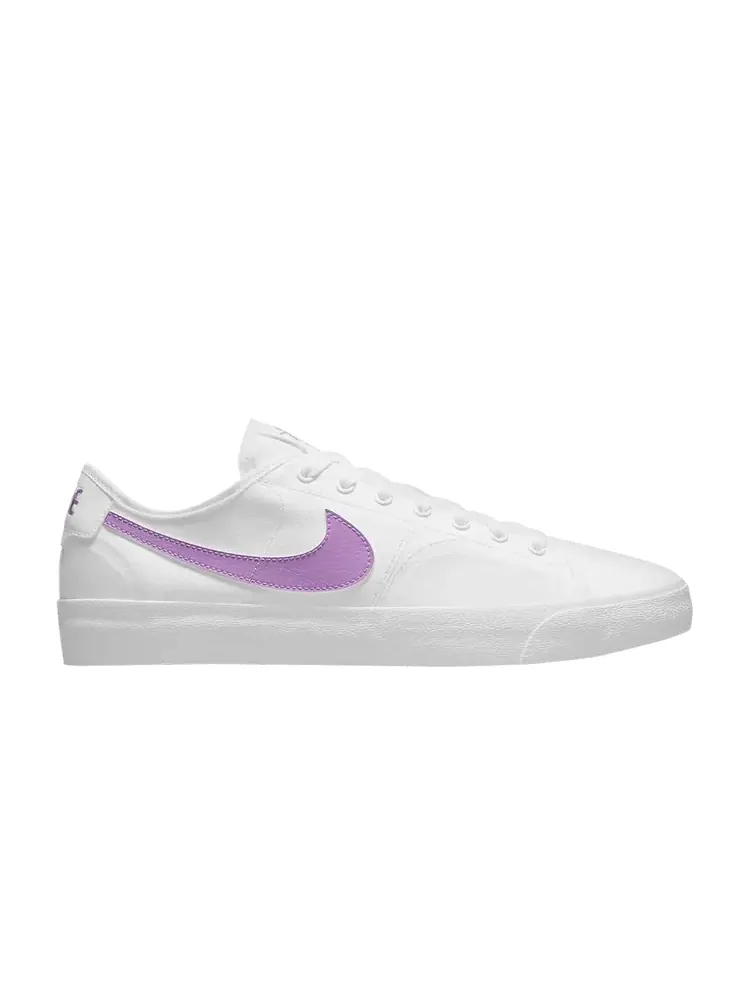 Кроссовки Nike Blazer Court SB 'White Fuchsia Glow' — изображение 1 из 1, белый//белый