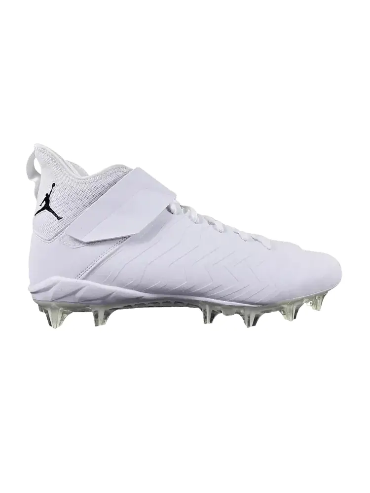 Кроссовки Jordan Alpha Menace Pro 2 Mid 'White Black' — изображение 1 из 1, белый черный