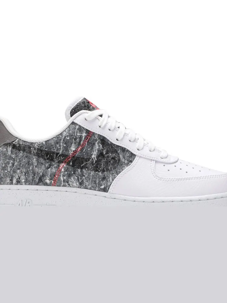 Кроссовки Nike Air Force 1 '07 LV8 'Recycled Wool Pack - White Light Smoke Grey' — изображение 2 из 8, белый