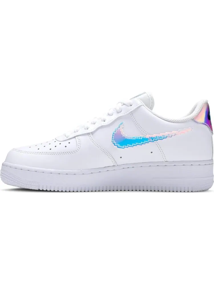 Кроссовки Nike Air Force 1 Low 'Iridescent Pixel - White' — изображение 3 из 8, белый