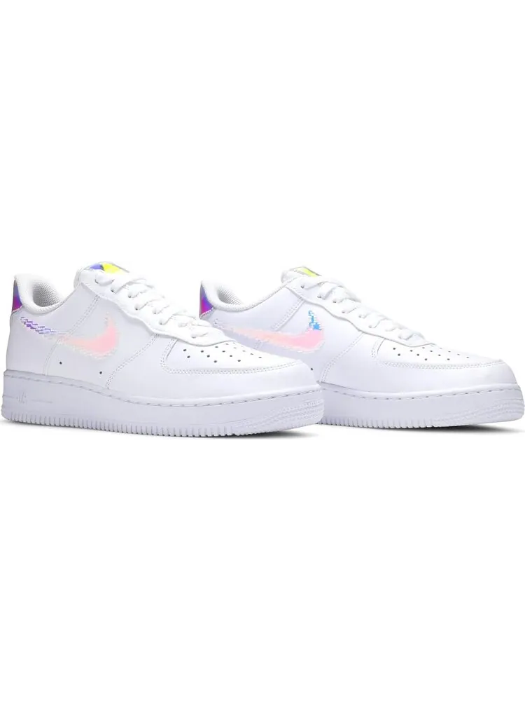 Кроссовки Nike Air Force 1 Low 'Iridescent Pixel - White' — изображение 8 из 8, белый