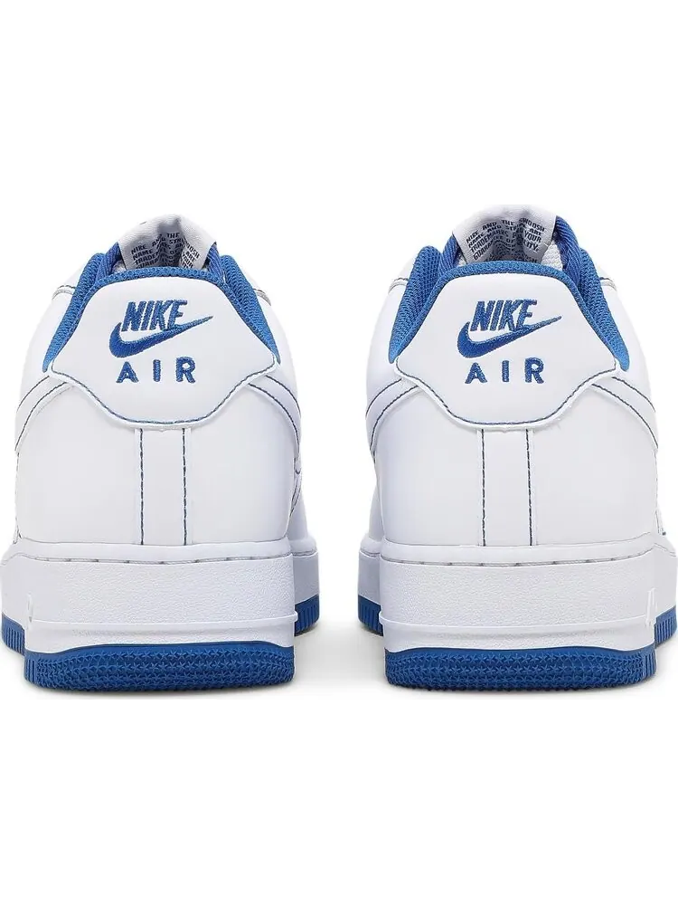 Кроссовки Nike Air Force 1 '07 'Contrast Stitch - White Game Royal' — изображение 6 из 8, белый