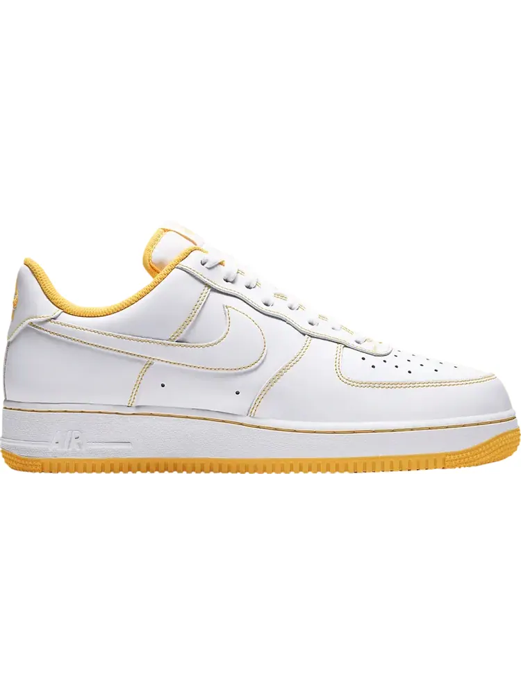 Кроссовки Nike Air Force 1 '07 'Contrast Stitch - White Laser Orange' — изображение 1 из 1, белый