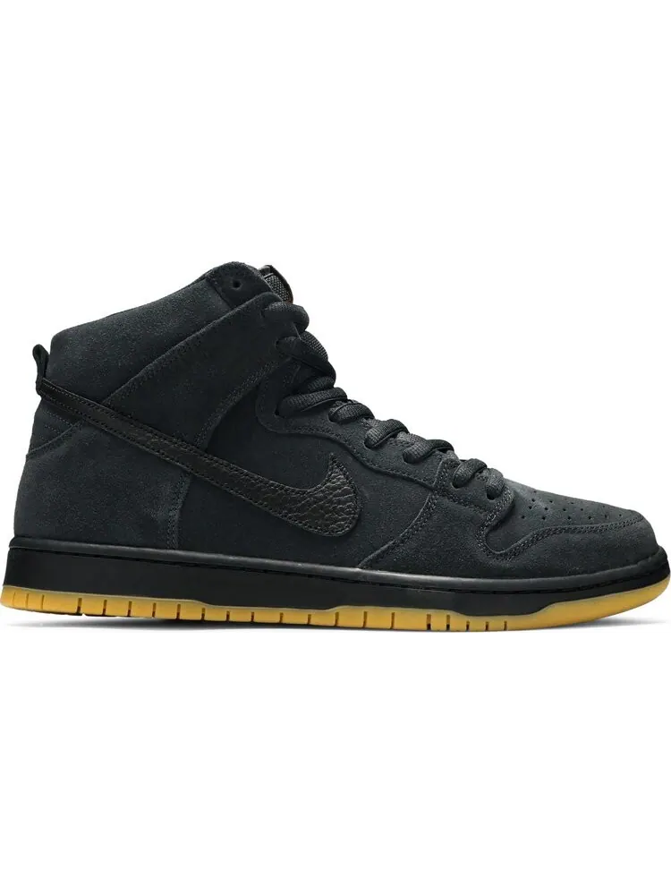 Кроссовки Nike Dunk High Pro ISO SB 'Orange Label - Dark Smoke Grey' — изображение 1 из 8, черный