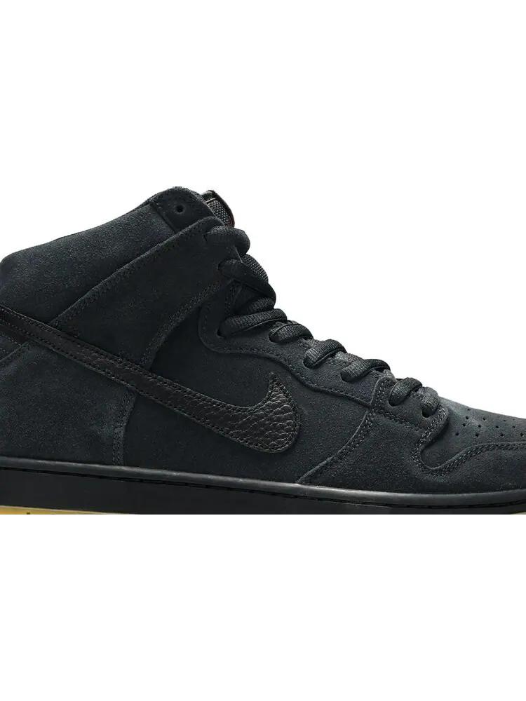 Кроссовки Nike Dunk High Pro ISO SB 'Orange Label - Dark Smoke Grey' — изображение 2 из 8, черный