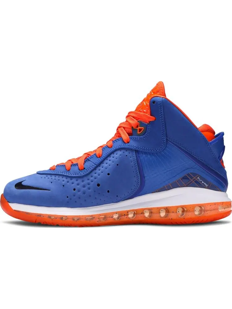 Кроссовки Nike LeBron 8 'HWC' — изображение 3 из 10, синий