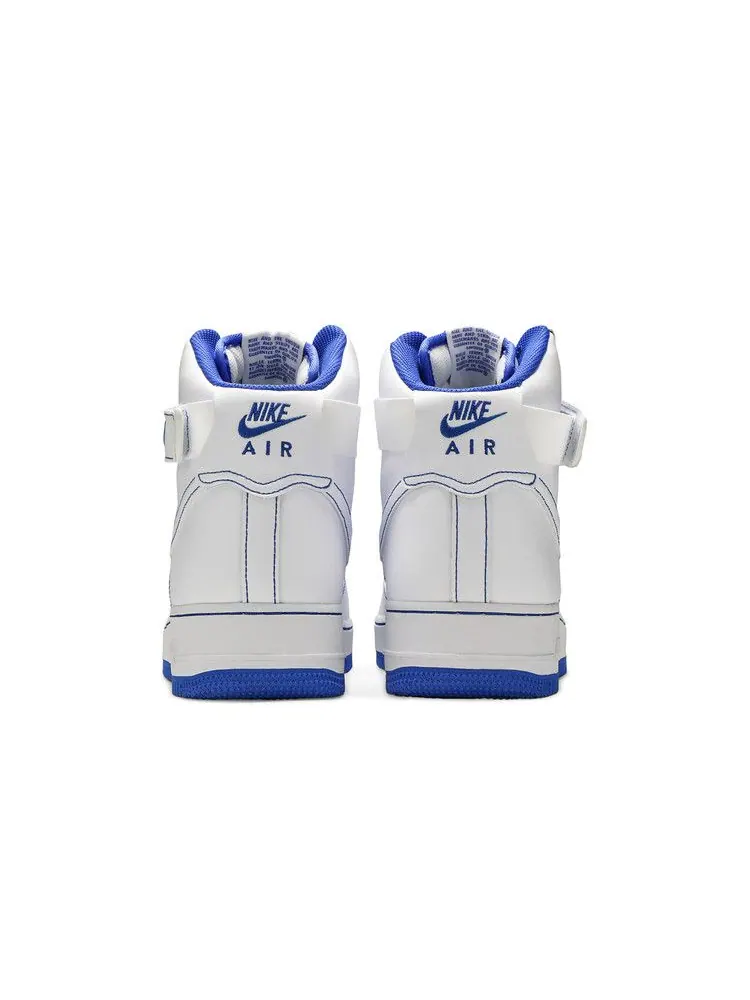 Кроссовки Nike Air Force 1 High 'Royal Blue' — изображение 7 из 9, белый/синий