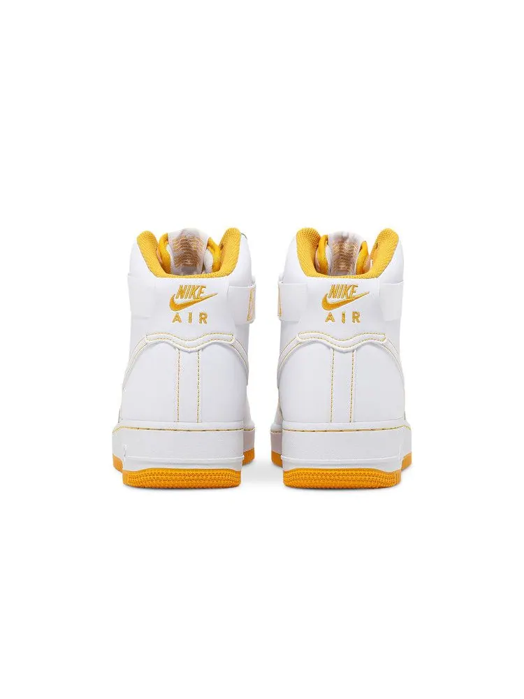 Кроссовки Nike Air Force 1 High '07 'Laser Orange' — изображение 7 из 9, белый/белый/оранжевый