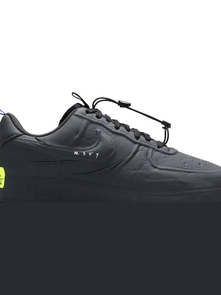 Кроссовки Nike Air Force 1 Low Experimental 'Black' — изображение 2 из 8, черный