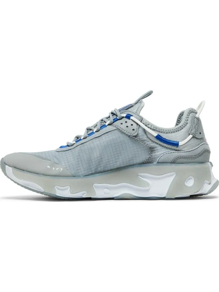 Кроссовки Nike React Live 'Light Smoke Grey Hyper Royal' — изображение 3 из 8, серый