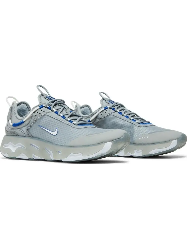 Кроссовки Nike React Live 'Light Smoke Grey Hyper Royal' — изображение 8 из 8, серый