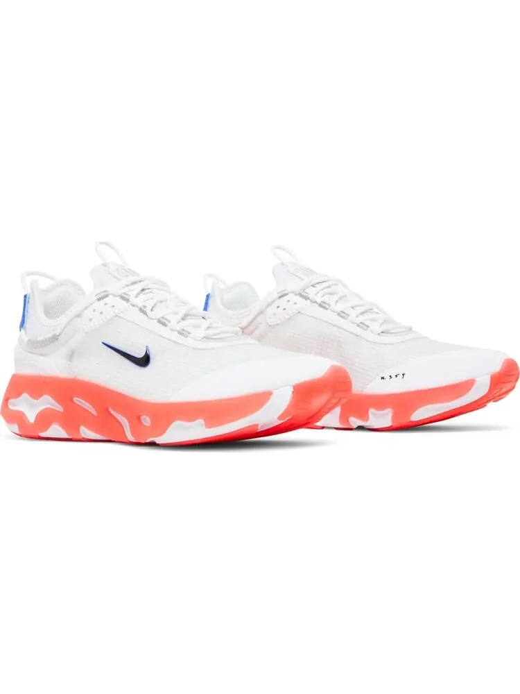 Кроссовки Nike React Live 'White Bright Crimson' — изображение 8 из 8, белый