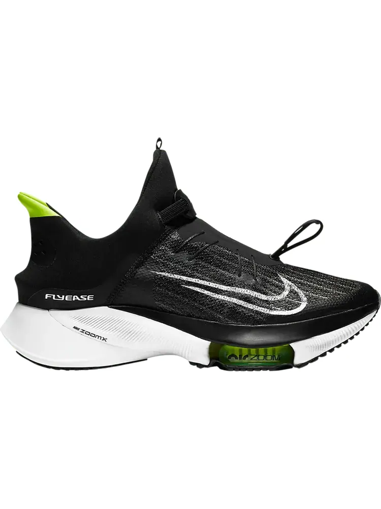 Кроссовки Nike Air Zoom Tempo NEXT% Flyease 'Black Volt' — изображение 1 из 1, черный