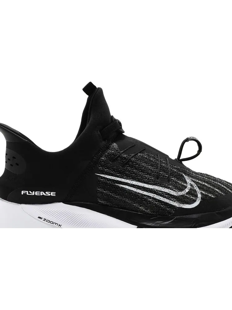 Кроссовки Nike Air Zoom Tempo NEXT% Flyease 'Black White' — изображение 2 из 8, черный