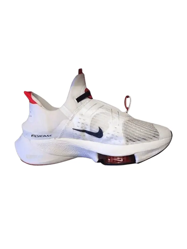 Кроссовки Nike Air Zoom Tempo NEXT% Flyease — изображение 1 из 1, белый синий
