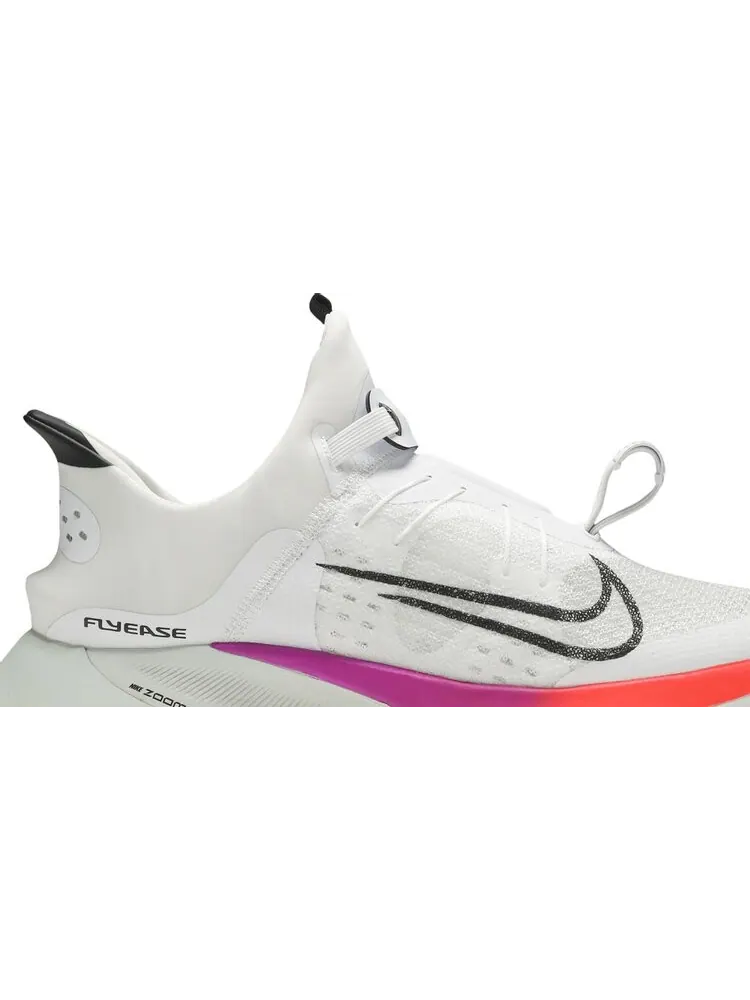 Кроссовки Nike Air Zoom Tempo NEXT% Flyease 'White Multi' — изображение 2 из 8, белый