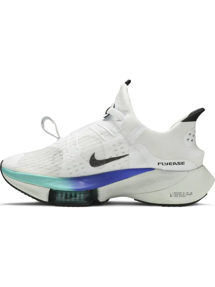 Кроссовки Nike Air Zoom Tempo NEXT% Flyease 'White Multi' — изображение 3 из 8, белый