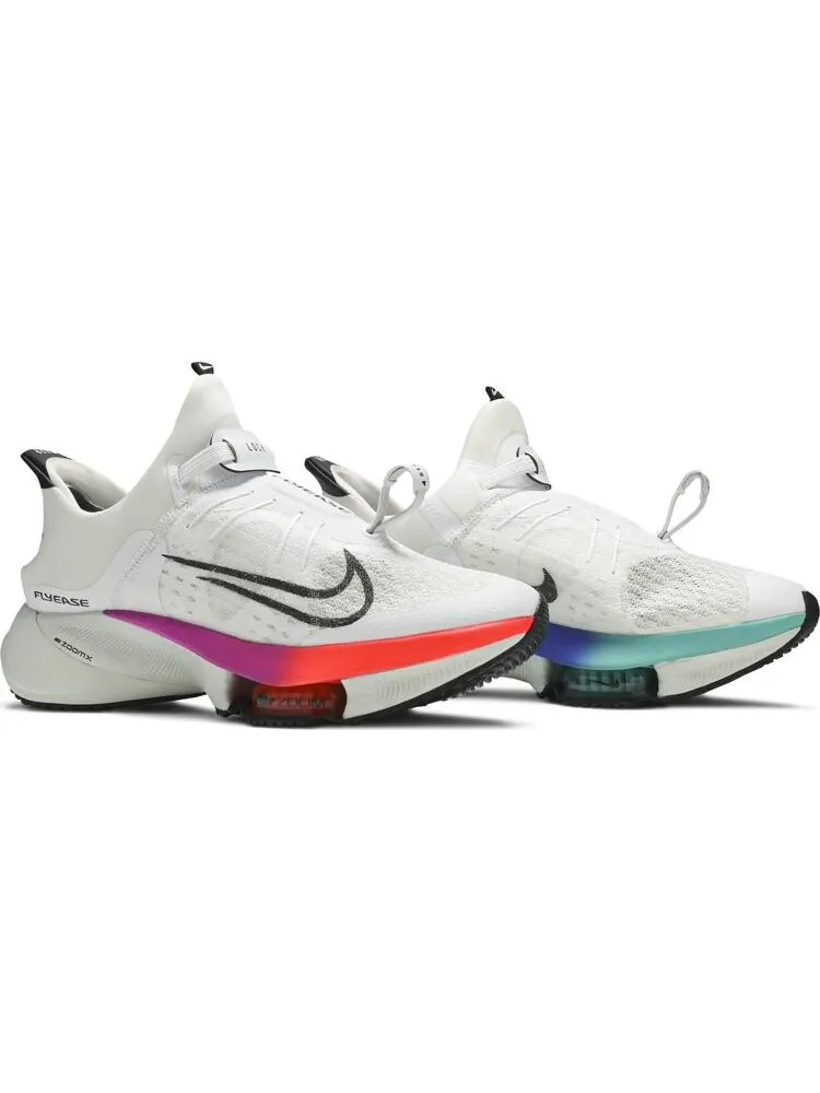 Кроссовки Nike Air Zoom Tempo NEXT% Flyease 'White Multi' — изображение 8 из 8, белый