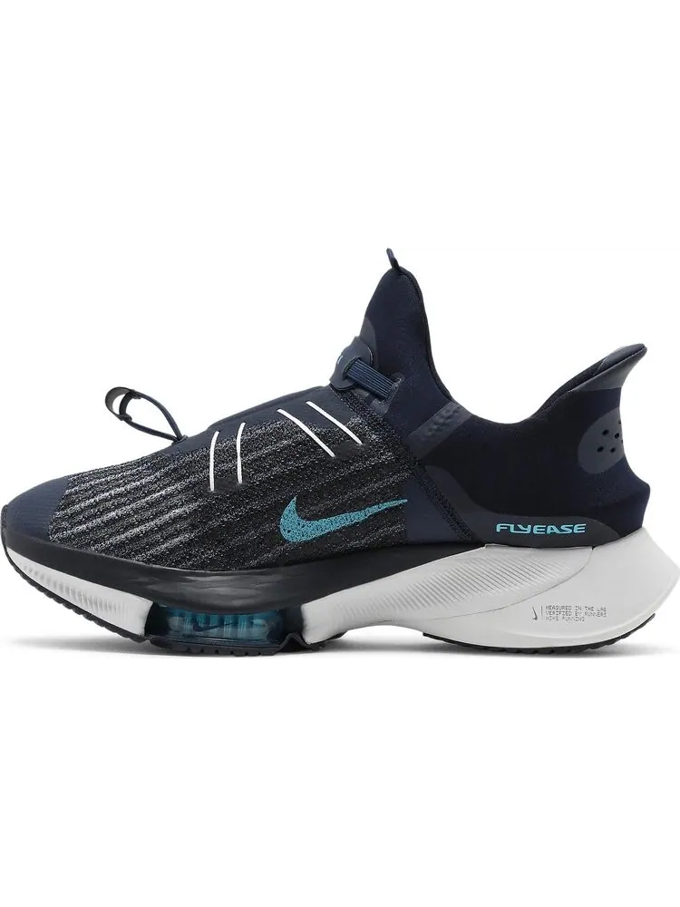 Кроссовки Nike Air Zoom Tempo NEXT% Flyease 'College Navy' — изображение 3 из 8, синий