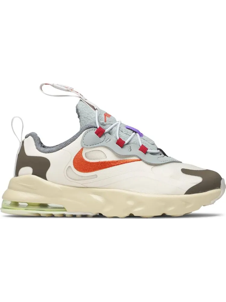 Кроссовки Nike Travis Scott x Air Max 270 React ENG TD 'Cactus Trails' — изображение 1 из 8, бежевый