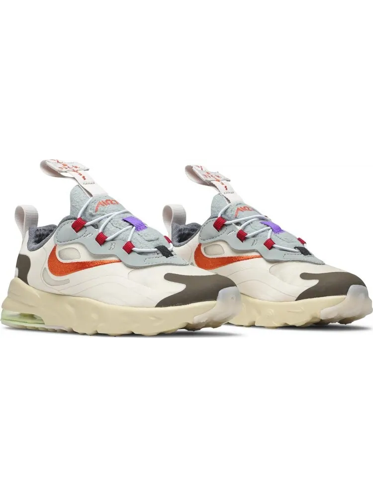 Кроссовки Nike Travis Scott x Air Max 270 React ENG TD 'Cactus Trails' — изображение 8 из 8, бежевый