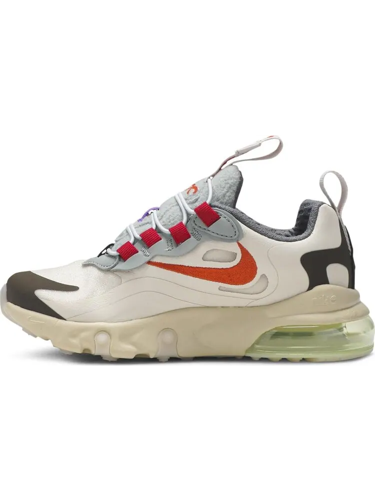Кроссовки Nike Travis Scott x Air Max 270 React ENG PS 'Cactus Trails' — изображение 3 из 8, бежевый