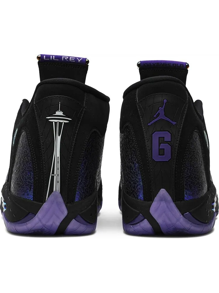 Кроссовки Air Jordan 14 Retro DB Doernbecher 2019 — изображение 6 из 8, черный