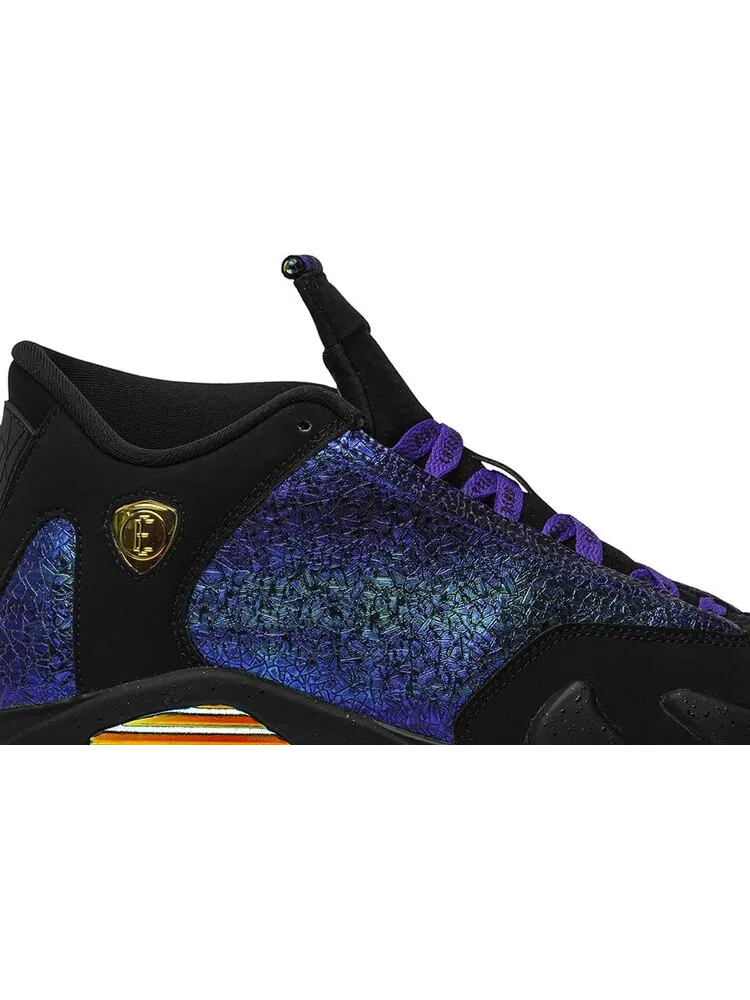 Кроссовки Air Jordan 14 Retro GS Doernbecher 2019 — изображение 2 из 8, черный