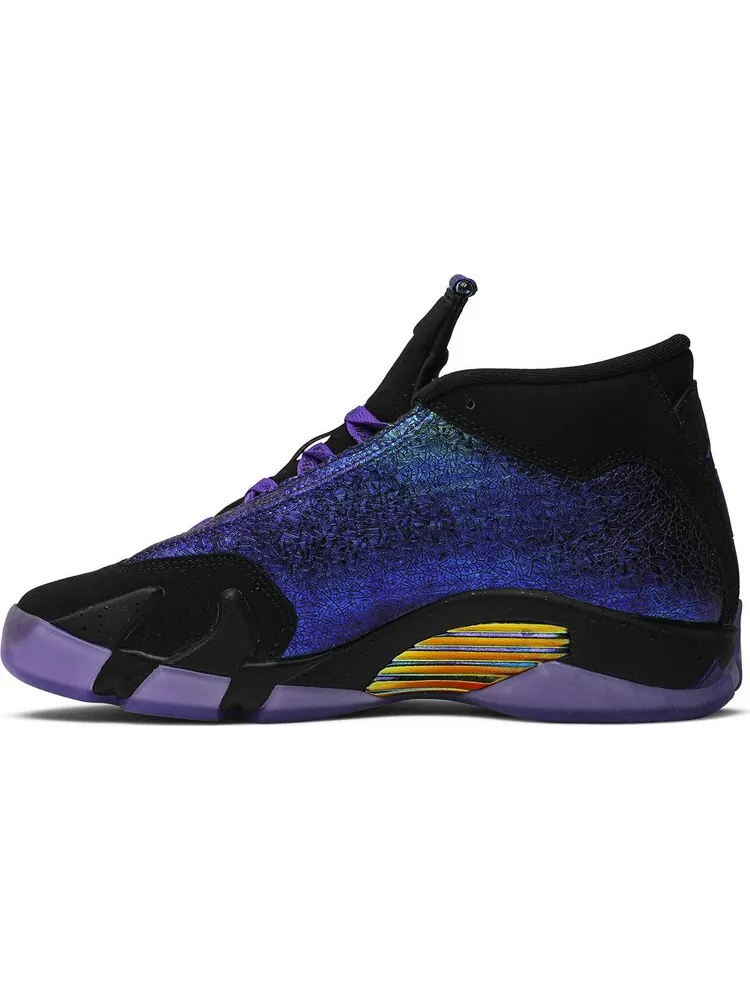 Кроссовки Air Jordan 14 Retro GS Doernbecher 2019 — изображение 3 из 8, черный