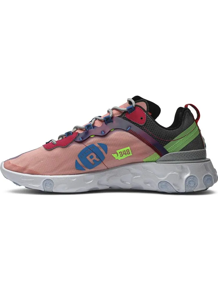 Кроссовки Nike React Element 55 'Doernbecher' 2019 — изображение 3 из 8, оранжевый