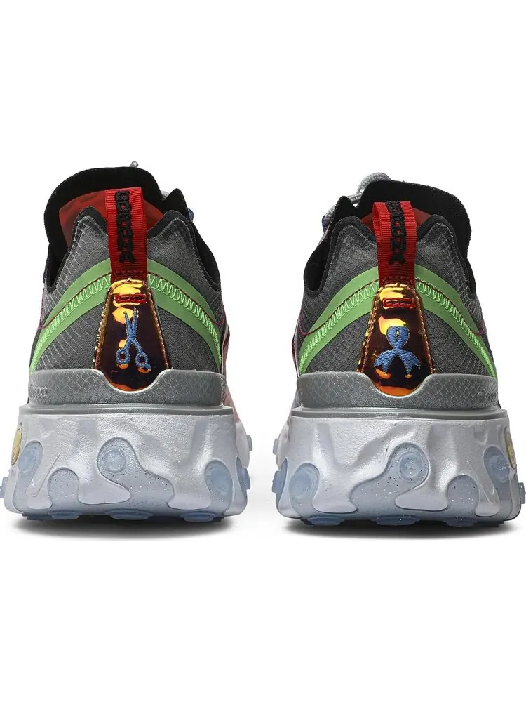 Кроссовки Nike React Element 55 'Doernbecher' 2019 — изображение 6 из 8, оранжевый