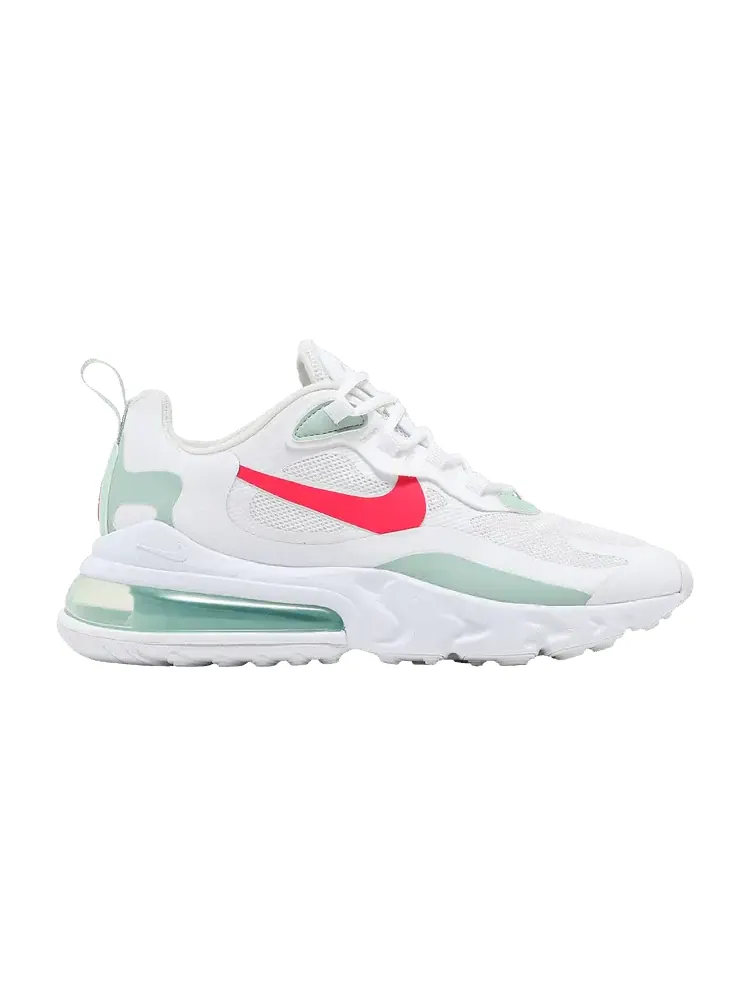 Кроссовки Nike Wmns Air Max 270 React 'White Pistachio Crimson' — изображение 1 из 9, белый