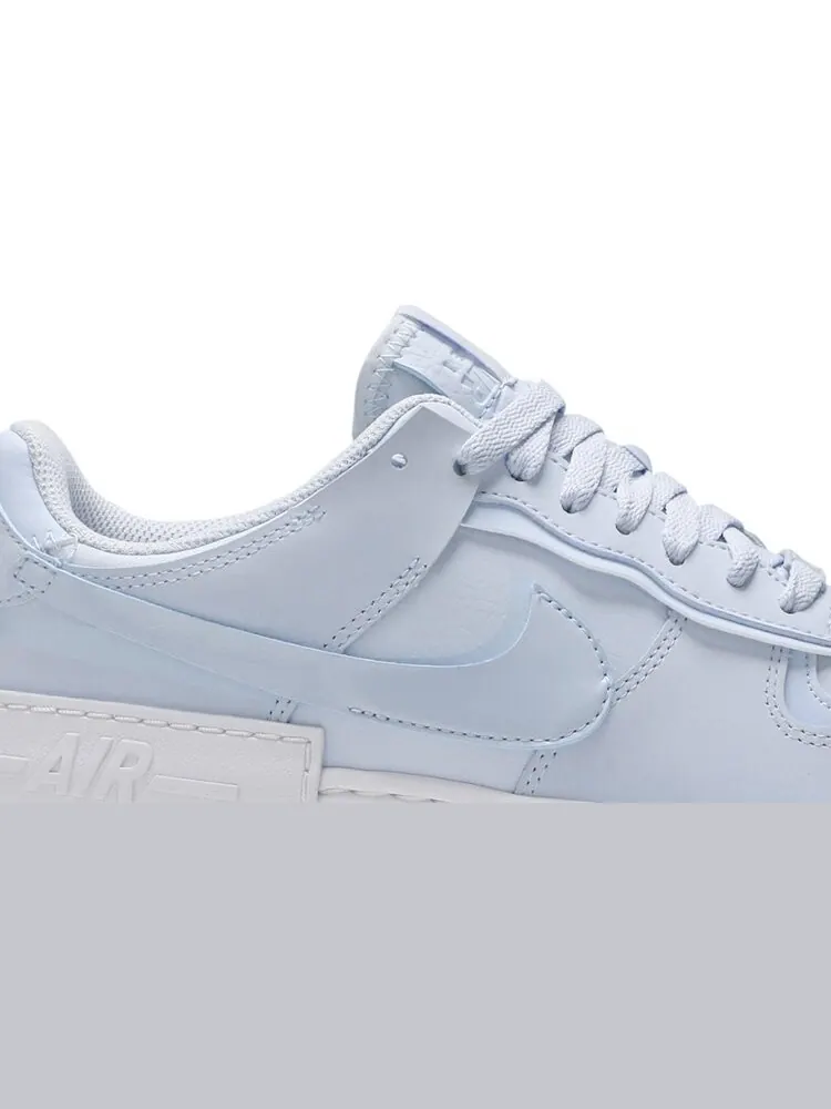 Кроссовки Nike Wmns Air Force 1 Shadow 'Hydrogen Blue' — изображение 2 из 8, синий