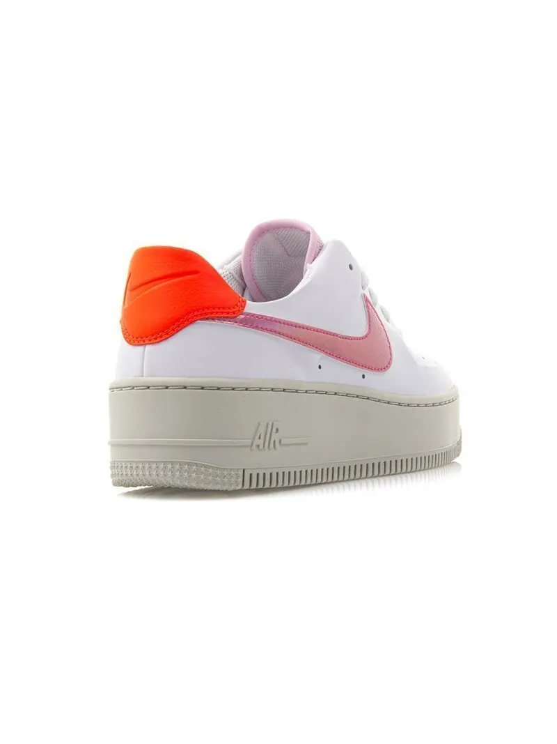Кроссовки Nike Wmns Air Force 1 Sage Low 'White Pink' — изображение 3 из 9, белый