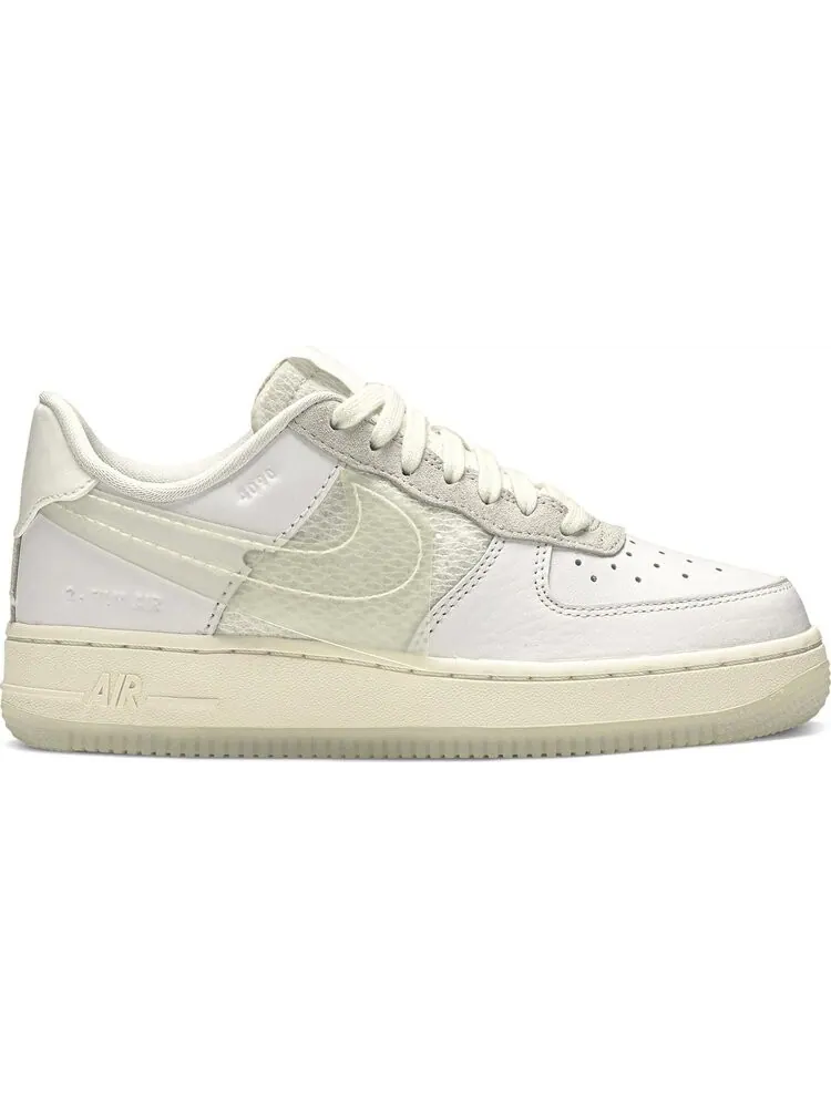 Кроссовки Nike Air Force 1 Low 'Transparent Swoosh' — изображение 1 из 8, белый