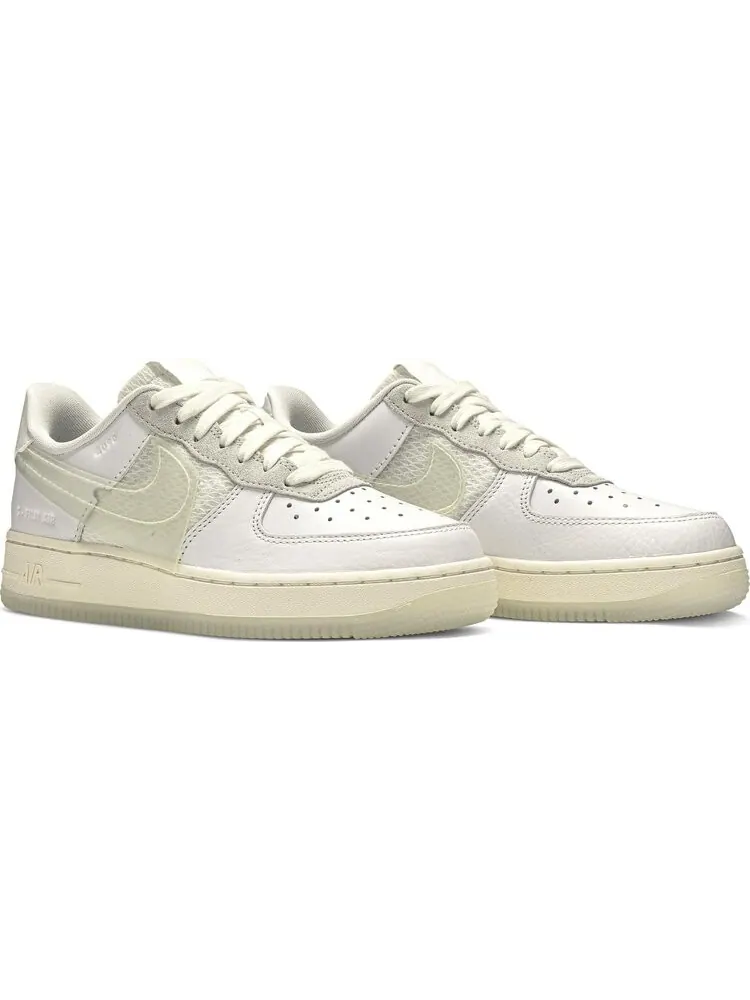 Кроссовки Nike Air Force 1 Low 'Transparent Swoosh' — изображение 8 из 8, белый