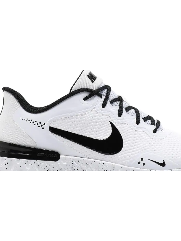 Кроссовки Nike Alpha Huarache Elite 3 Turf 'White Black' — изображение 2 из 8, белый