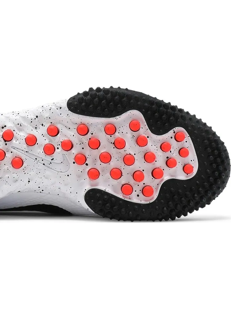 Кроссовки Nike Alpha Huarache Elite 3 Turf 'White Black' — изображение 5 из 8, белый