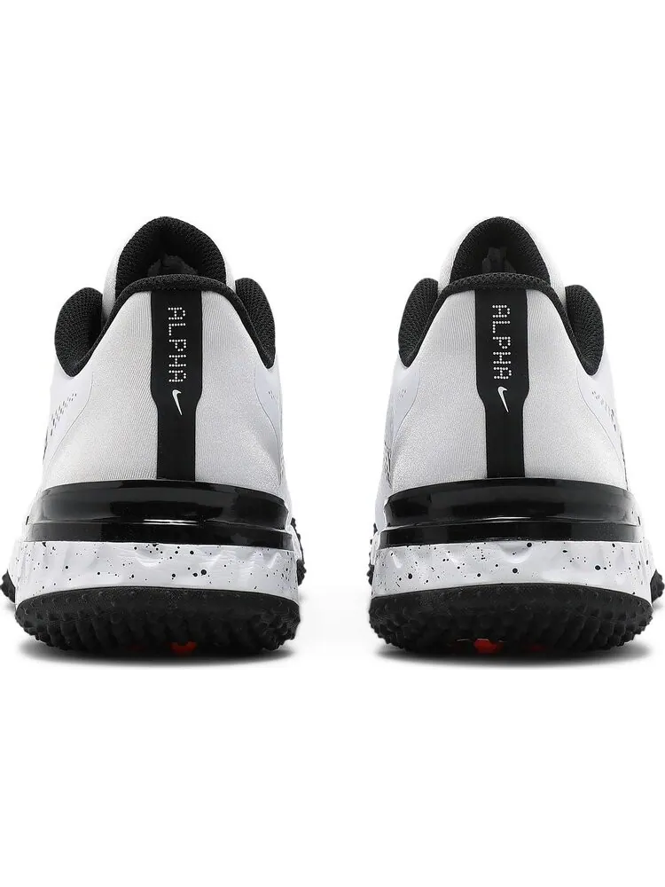 Кроссовки Nike Alpha Huarache Elite 3 Turf 'White Black' — изображение 6 из 8, белый