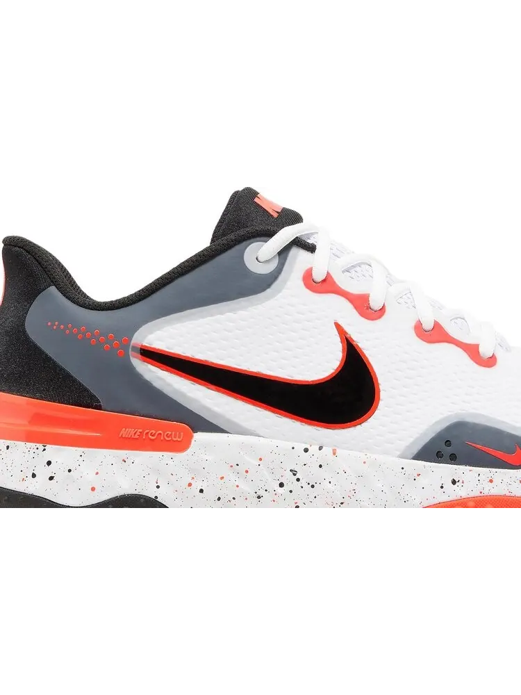 Кроссовки Nike Alpha Huarache Elite 3 Turf 'White Bright Crimson' — изображение 2 из 8, белый